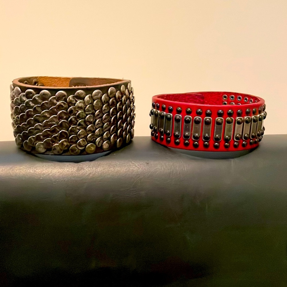 Leather Cuff Bracelets! - image 1